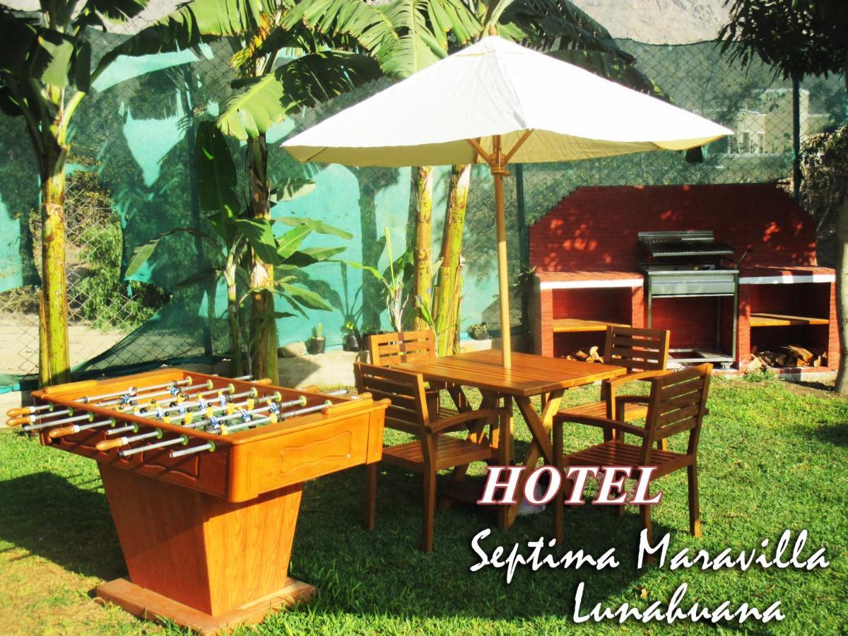 Hotel Septima Maravilla Lunahuaná Exteriér fotografie
