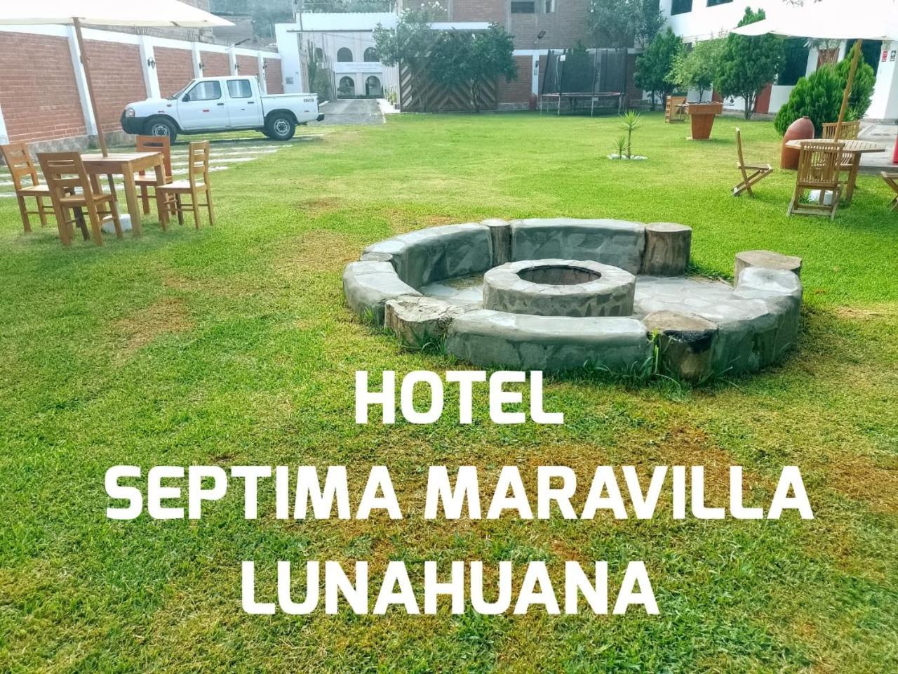 Hotel Septima Maravilla Lunahuaná Exteriér fotografie